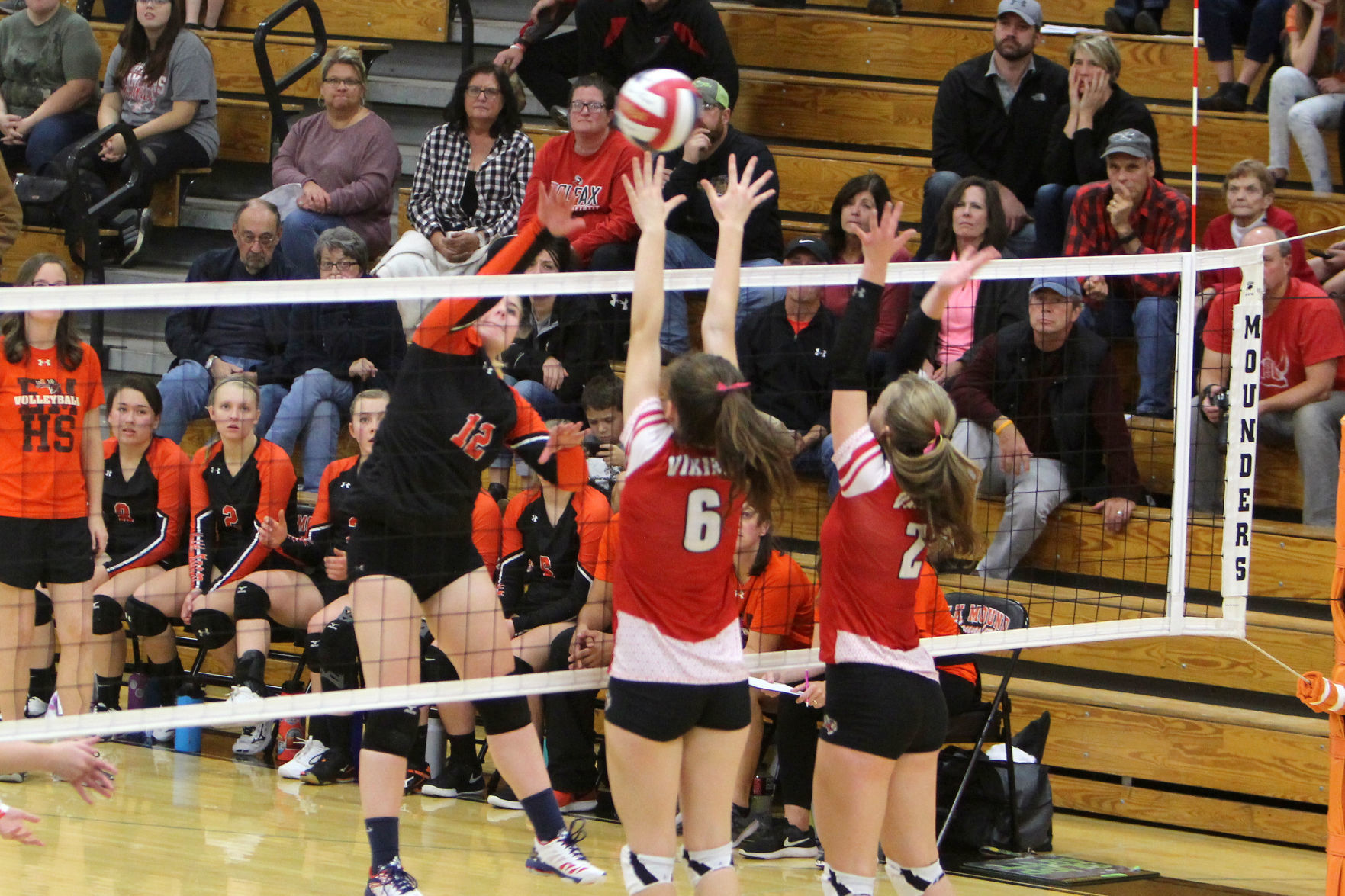 Colfax at Elk Mound volleyball 10-17-19
